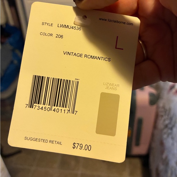 Vintage Liz Claiborne Brown and Tan Cowl Neck Sweater - Picture 2 of 4